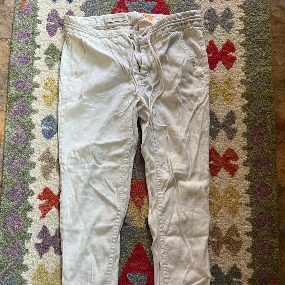 Anthropologie linen like light weight pants